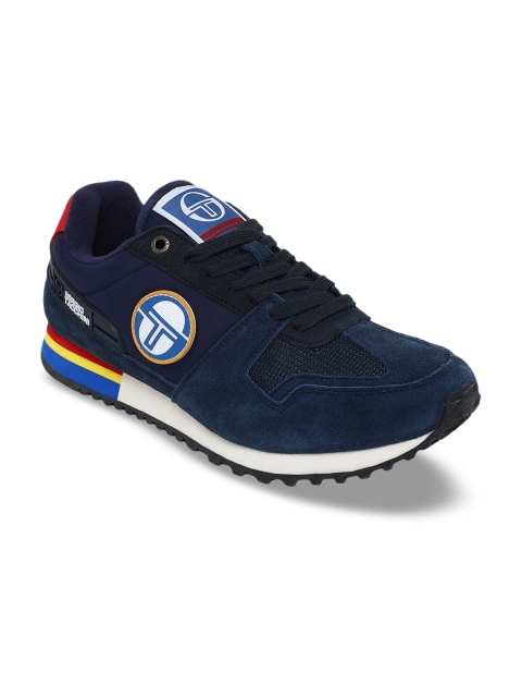 Sergio Tacchini Men Blue Printed Sneakers