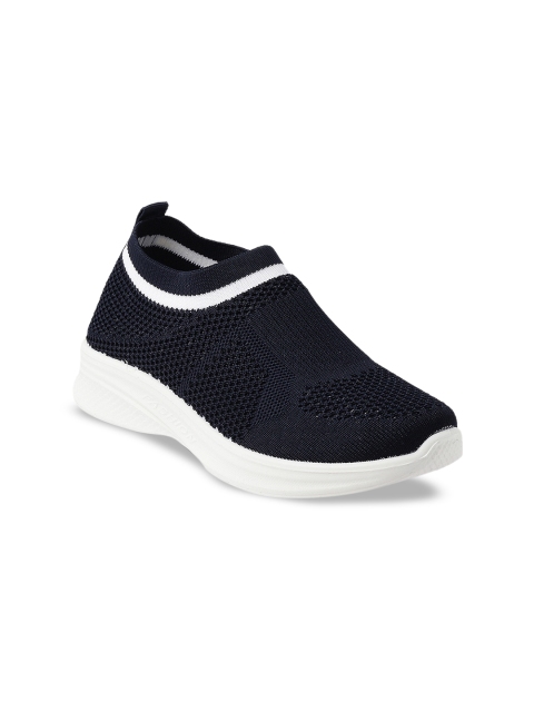 SOLE HEAD Women Blue Slip-On Sneakers