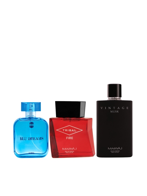 Ajmal Unisex Set Of 3 Perfumes 100ML, Blue