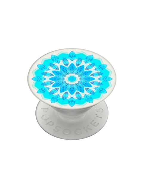 PopSockets Blue & White Printed Mobile Blue Ice Star Grip & Stand