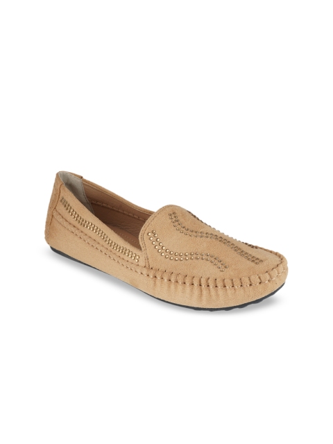pelle albero Women Beige Loafers