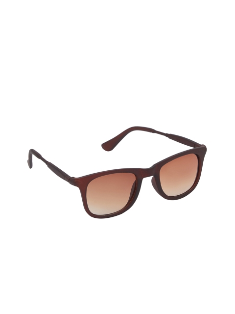 VAST Unisex Rectangle Sunglasses ET_2148, Brown