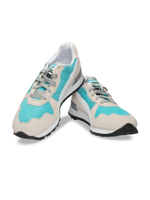 Puma Unisex Blue TX-3 IDP Leather Sneakers