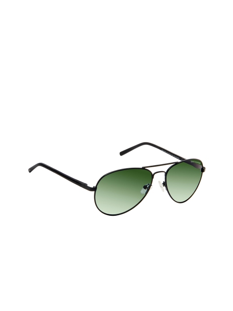 David Blake Unisex Aviator Sunglasses SGDB1980, Green