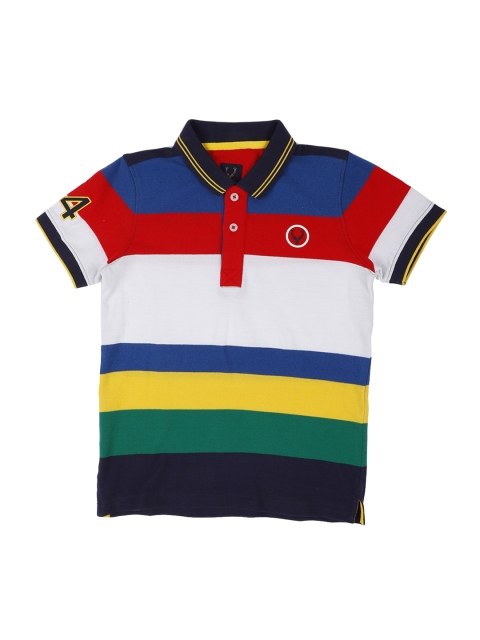 Allen Solly Junior Boys Multicoloured Striped Polo Collar Pure Cotton T-shirt, Multi
Allen Solly Junior Boys Multicoloured Striped Polo Collar Pure Cotton T-shirt, Multi