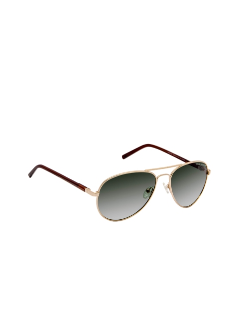 David Blake Unisex Aviator Sunglasses SGDB1982, Green