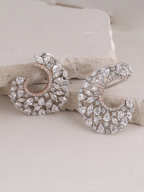 ADORN by Nikita Ladiwala Silver Handcrafted Classic Studs