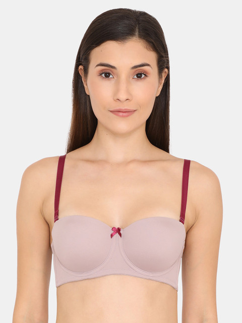 Zivame Purple Solid Underwired Lightly Padded T-shirt Bra ZI102EFASHEPURP
Zivame Purple Solid Underwired Lightly Padded T-shirt Bra ZI102EFASHEPURP