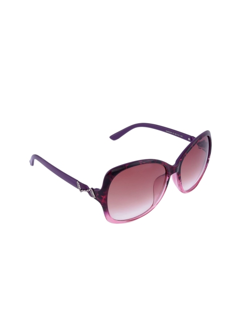GIORDANO Women UV Protected Oversized Sunglasses GA90226C03X, Brown