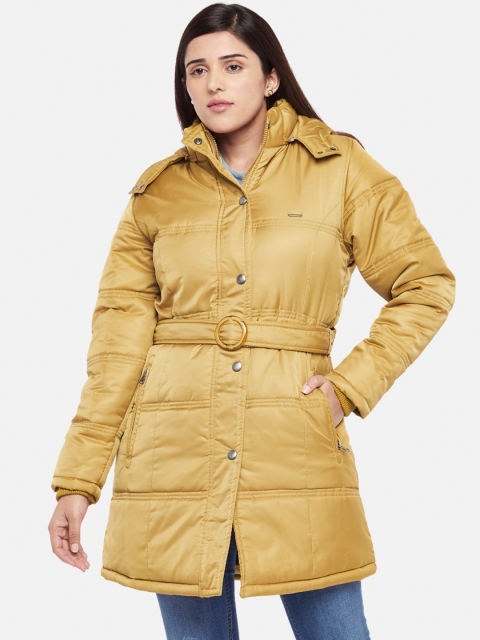 Kosha Women Gold-Toned Solid Lightweight Fleece-Lined Puffer Jacket with Detachable Hood
Kosha Women Gold-Toned Solid Lightweight Fleece-Lined Puffer Jacket with Detachable Hood