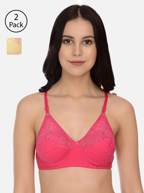 mod & shy Assorted Lace Non-Wired Non Padded Everyday Bra MS0851
