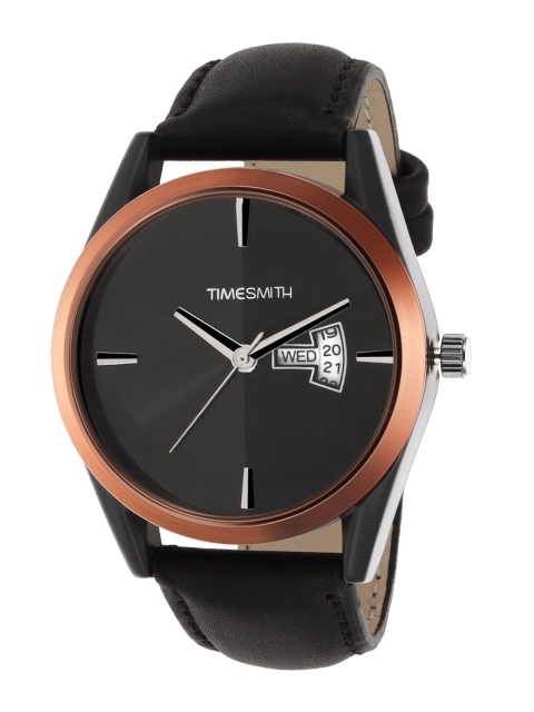 TIMESMITH Men Black Analogue Watch TSC-020ktd1