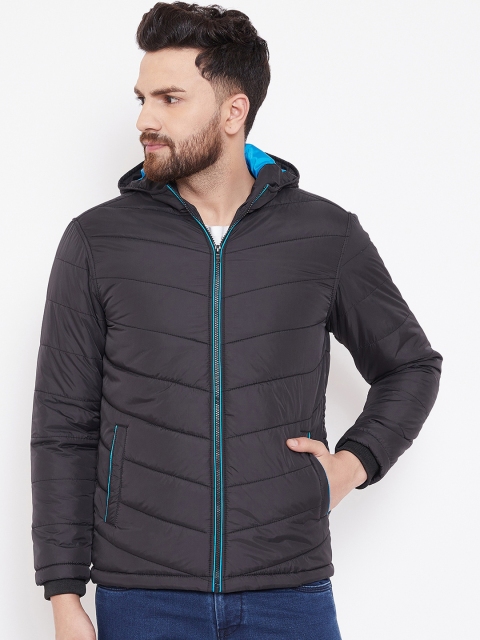Canary London Men Black Solid Lightweight Padded Jacket
