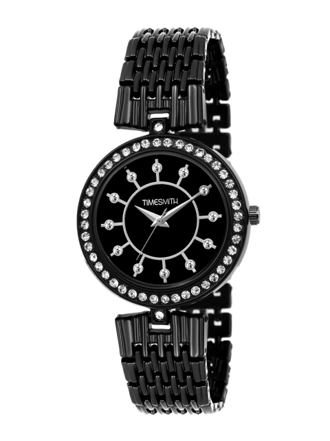 TIMESMITH Women Black Dial Analogue Watch TSC-049ktd1