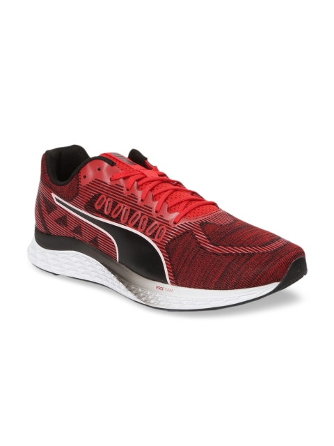Puma Men Red SPEED SUTAMINA Mid-Top Running Shoes