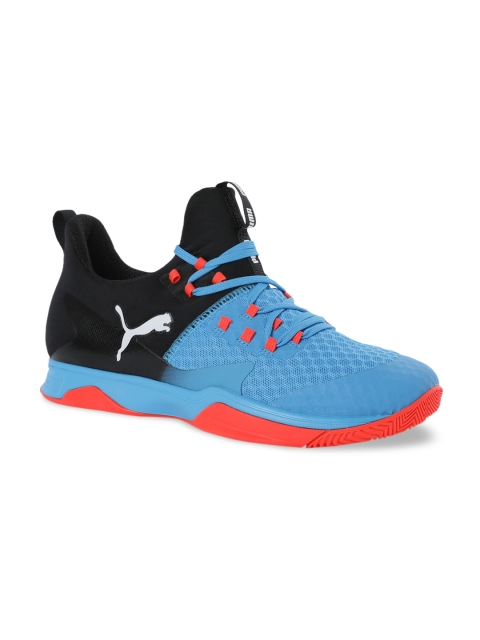 Puma Unisex Blue Rise XT 3 Badminton Shoes