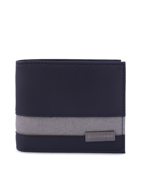GIORDANO Women Navy Blue Solid Two Fold Wallet 
GIORDANO Women Navy Blue Solid Two Fold Wallet