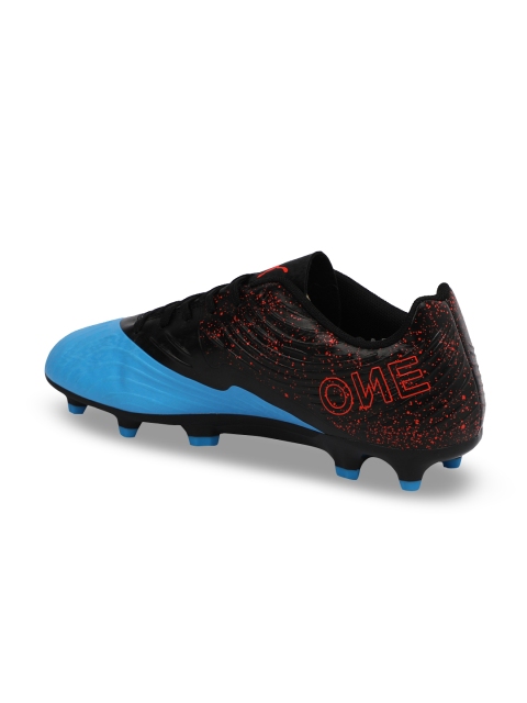 Puma Men Blue Synthetic Mid-Top ONE 19.4 FG AG Football Shoes