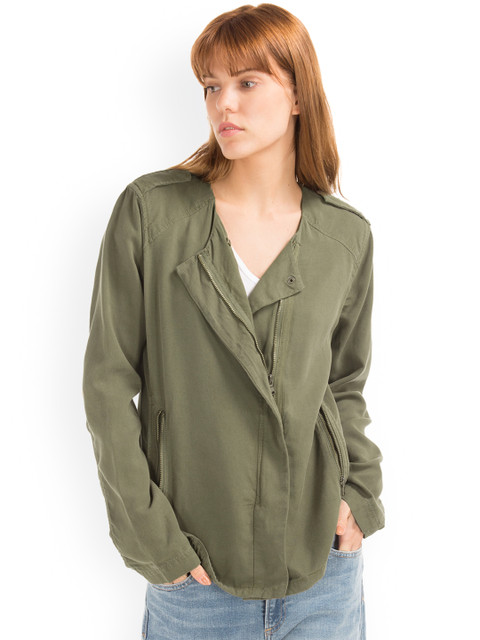 GAP Green Tencel Moto Jacket
GAP Green Tencel Moto Jacket