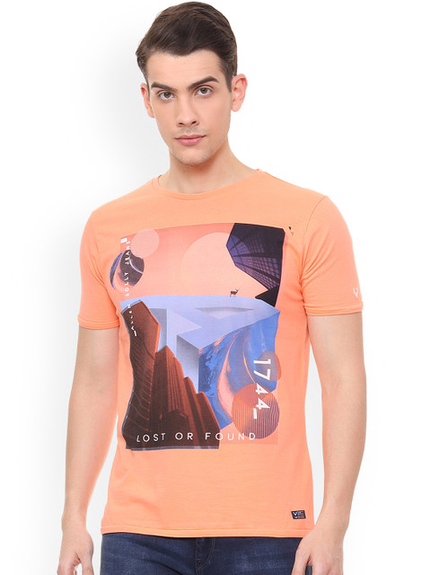 Solly Jeans Co. Men Orange Printed Round Neck T-shirt
Solly Jeans Co. Men Orange Printed Round Neck T-shirt