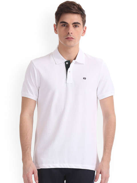 Arrow Sport Men White Solid Polo Collar Pure Cotton T-shirt
Arrow Sport Men White Solid Polo Collar Pure Cotton T-shirt