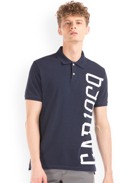 GAP Men Blue Printed T-Shirt, Navy blue
GAP Men Blue Printed T-Shirt, Navy blue