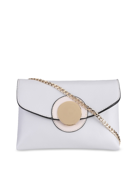 Satchel Bags Grey & Grey Solid Sling Bag