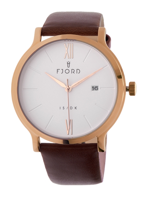 FJORD Men White Analogue Watch FJ-3038-02