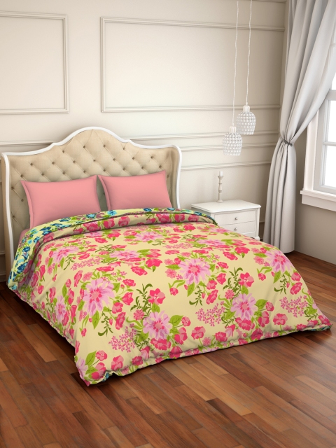 CORE Designed by SPACES Pink & Cream-Coloured Floral AC Room 150 GSM Double Bed Comforter
CORE Designed by SPACES Pink & Cream-Coloured Floral AC Room 150 GSM Double Bed Comforter