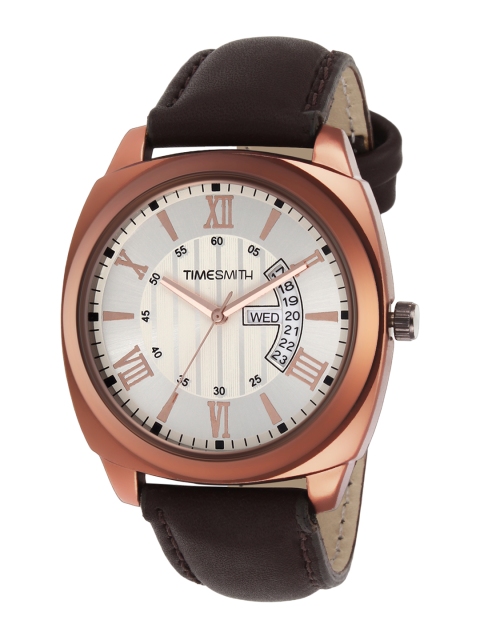 TIMESMITH Men Off-White Analogue Watch TSC-021