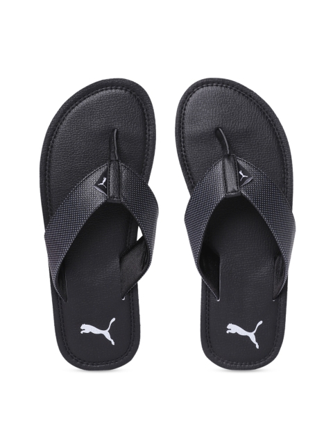 Puma Men Black Solid Slip-On