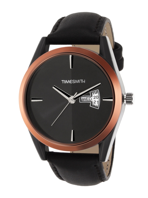 TIMESMITH Men Black Analogue Watch TSC-020x
