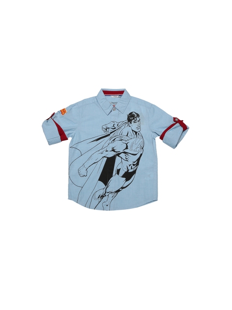 Allen Solly Junior Boys Blue Regular Fit Superman Printed Roll-Up Sleeves Casual Shirt
Allen Solly Junior Boys Blue Regular Fit Superman Printed Roll-Up Sleeves Casual Shirt