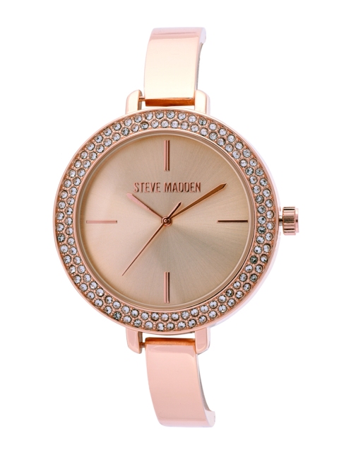 Steve Madden Women Rose Gold Analogue Watch