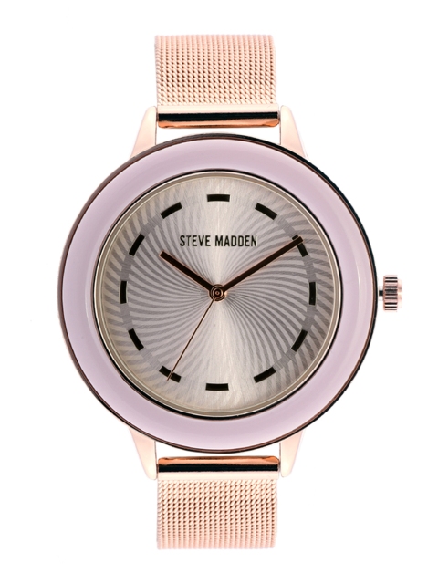 Steve Madden Women Pink Analogue Watch SMW260Q