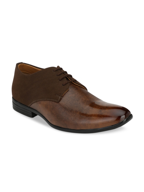 Ferraiolo Men Brown Formal Derbys