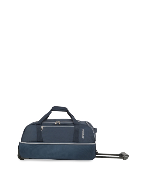 AMERICAN TOURISTER Navy Blue Solid AMT ARBOR WHEEL Duffel Bag