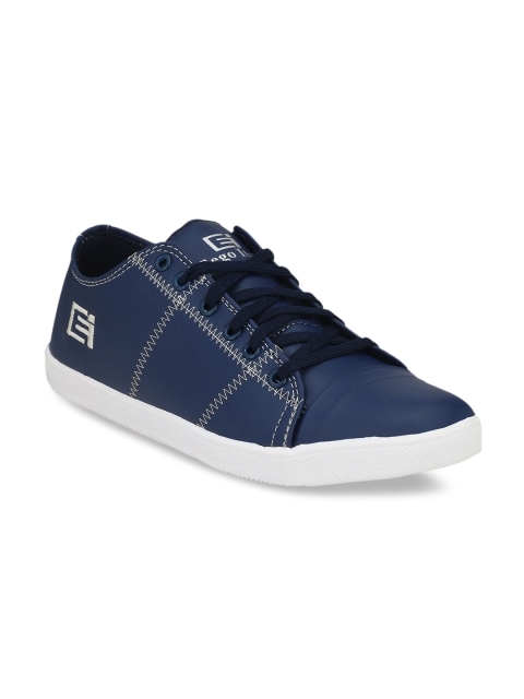 Eego Italy Men Blue Solid Sneakers
