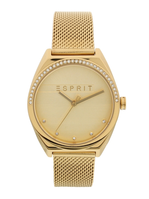 ESPRIT Women Gold-Toned Analogue Watch ES1L057M0055