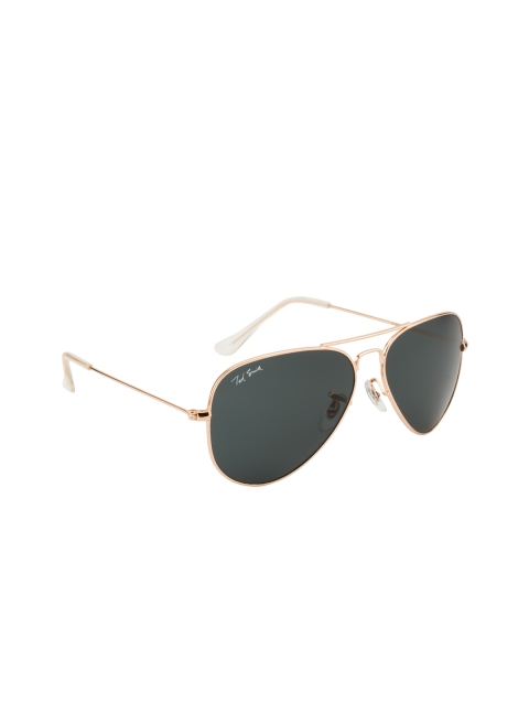 Ted Smith Unisex Aviator Sunglasses TS3025A_C3, Grey