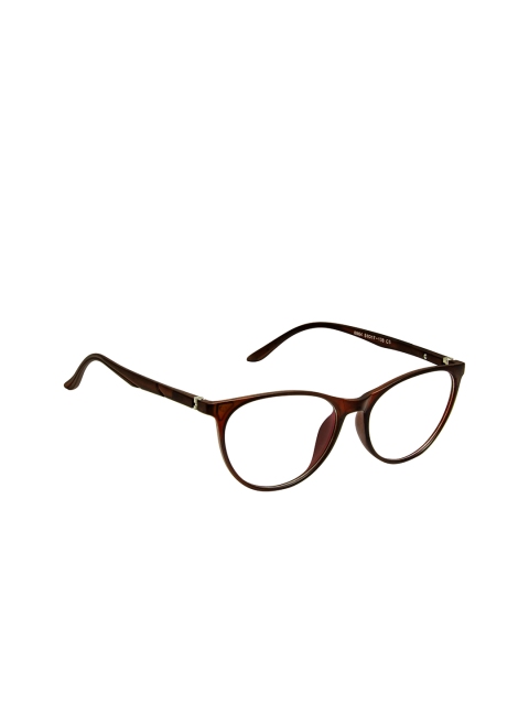 Cardon Women Brown Solid Full Rim Oval Frames EWCD2130CK8964C3