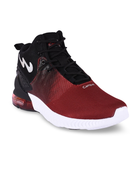 Campus Men Red Running Shoes