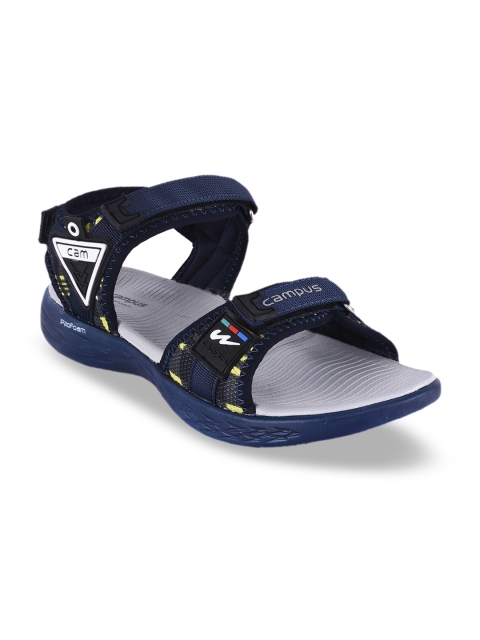 Campus Men Navy Blue Sandals