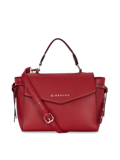 GIORDANO Red Solid Handheld Bag