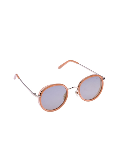 GIO COLLECTION Women Grey Round Sunglasses GL5040C07