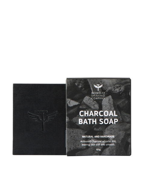 Bombay Shaving Company Charcoal & Bamboo Deep Cleansing Handmade Exfoliating Bath Soap 100g, Black
Bombay Shaving Company Charcoal & Bamboo Deep Cleansing Handmade Exfoliating Bath Soap 100g, Black