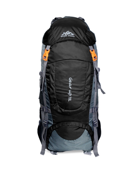 Mount Unisex Black Track Gear Up 80 Litres Rucksack