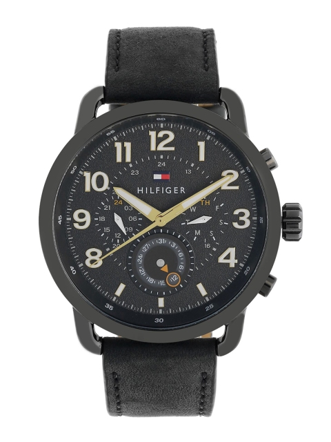 Tommy Hilfiger Men Black Analogue Watch TH1791426
