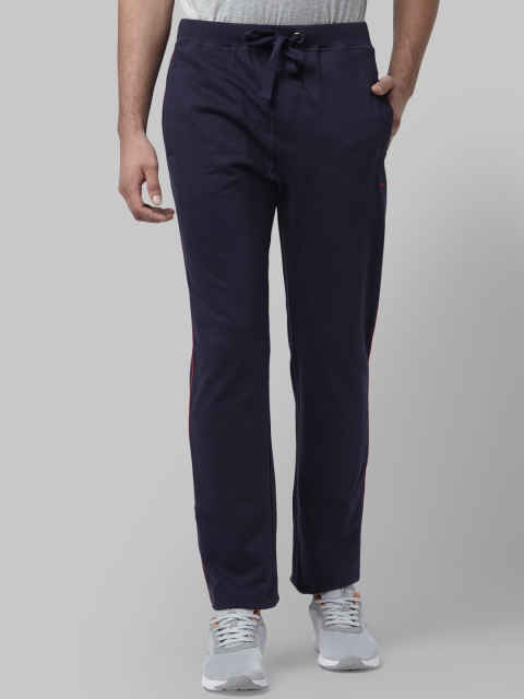 Park Avenue Men Blue Track Pants