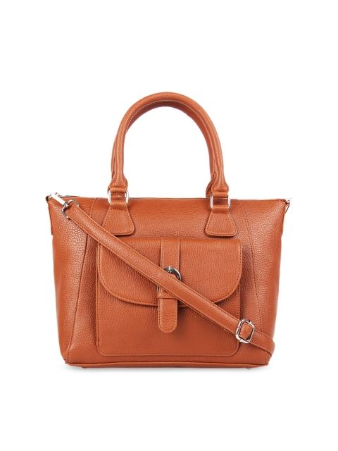 Toteteca Tan Brown Solid Handheld Bag